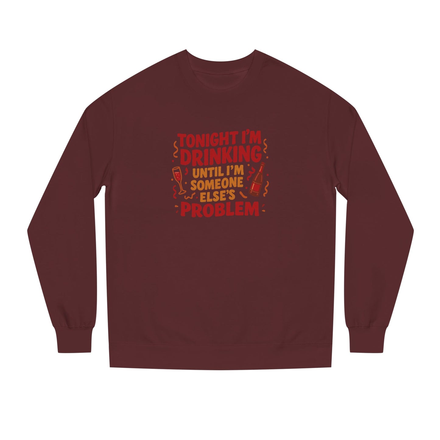 The Problem is Coming From Inside the Bar — Retro Sweatshirt (Dark)