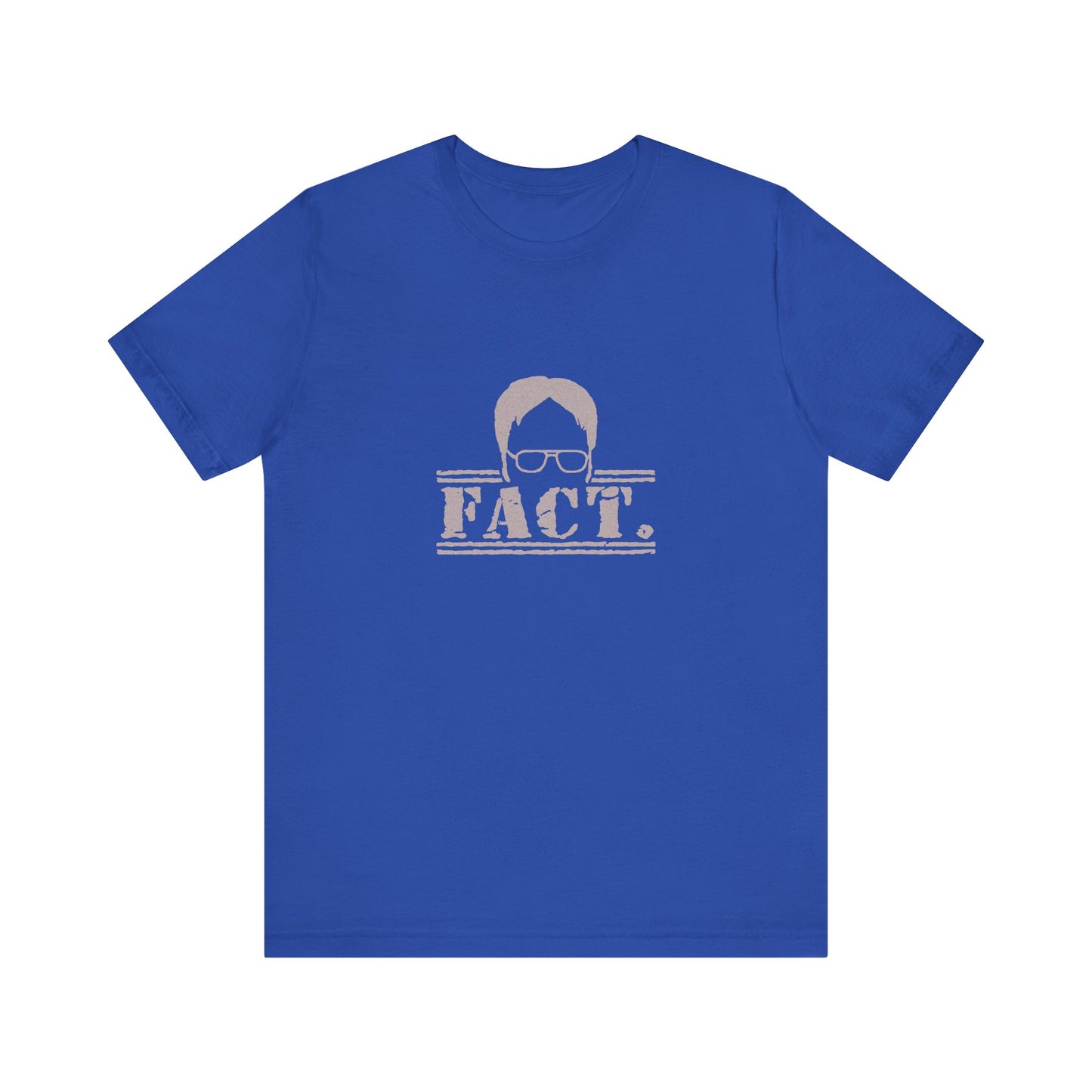 Dwight Schrute FACT. — The Office-Inspired Retro Tee (Dark)