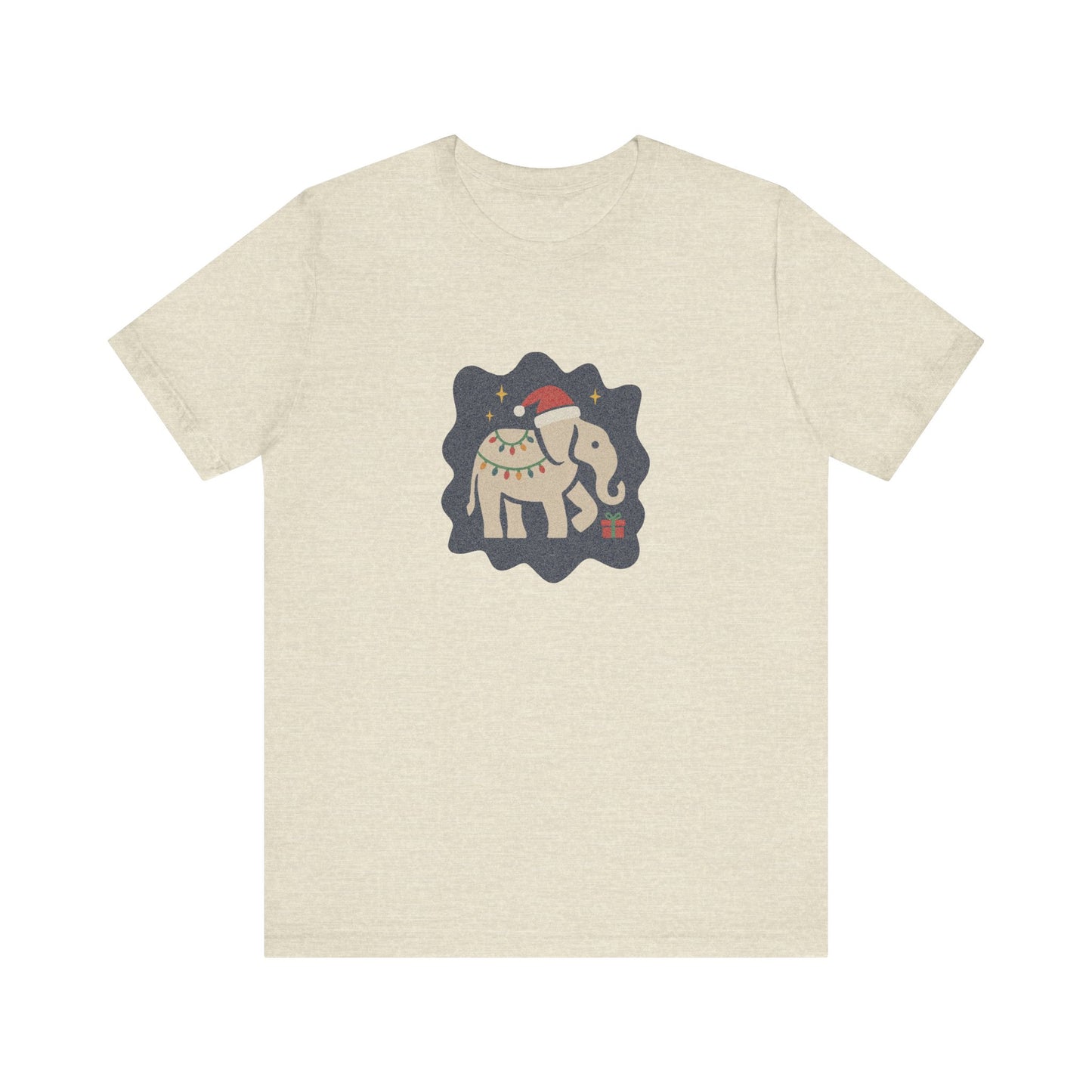 White Elephant Season — Retro Christmas Graphic Tee (Light)