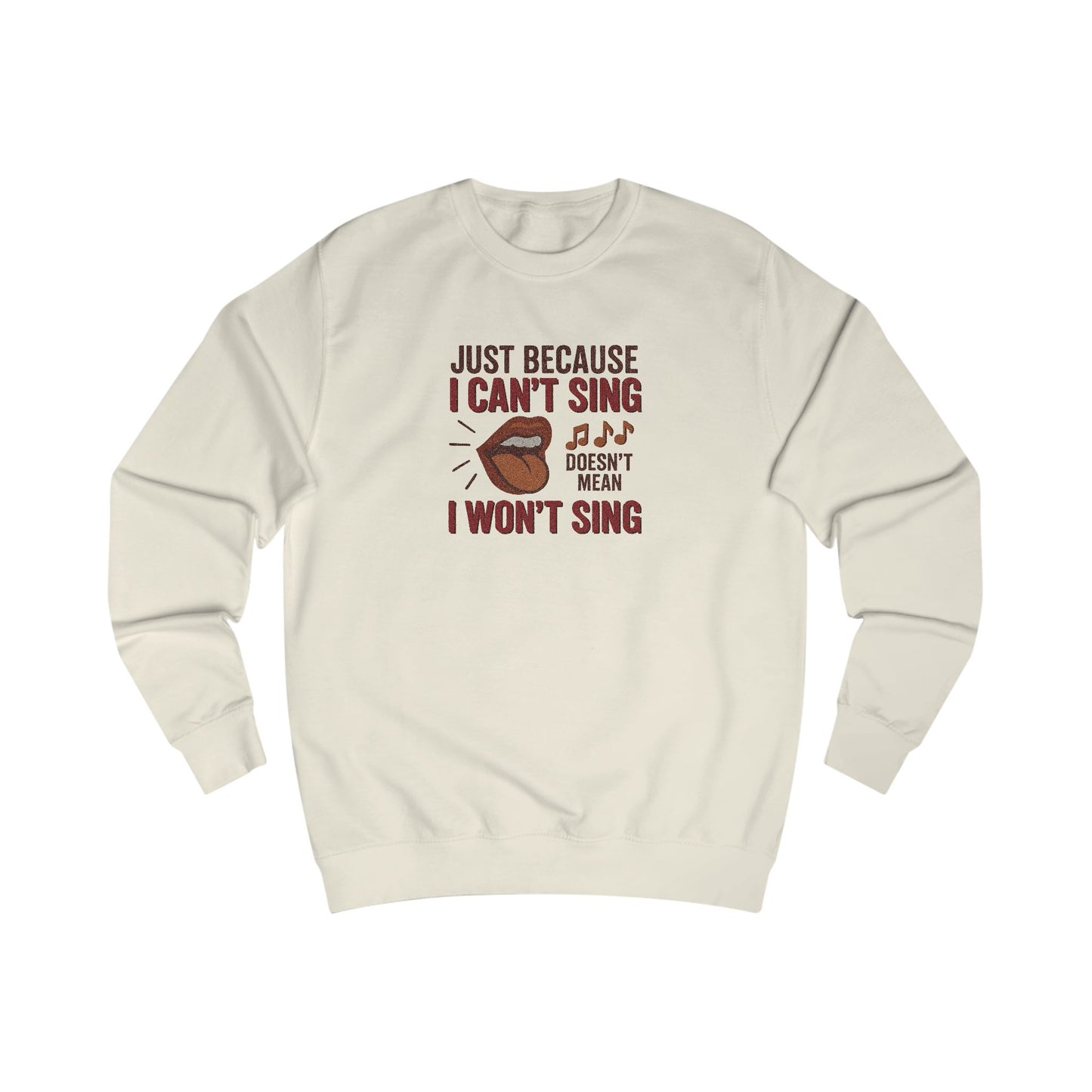 Sing Like Nobody’s Listening — Retro Sweatshirt (Light)
