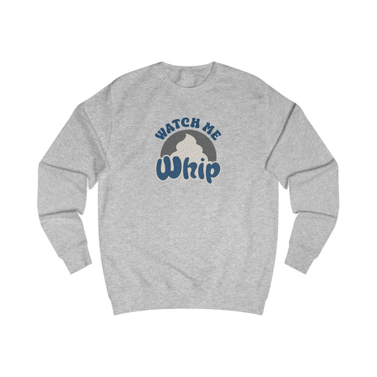 Watch Me Whip — Retro Thanksgiving Graphic Sweatshirt (Light)