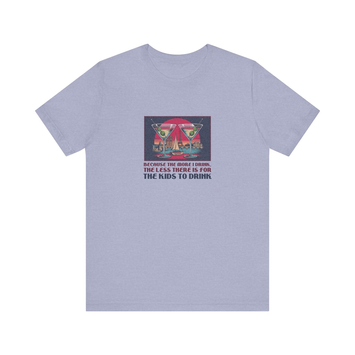 Open Bar (for the Kids) — Friends Retro Tee (Light)