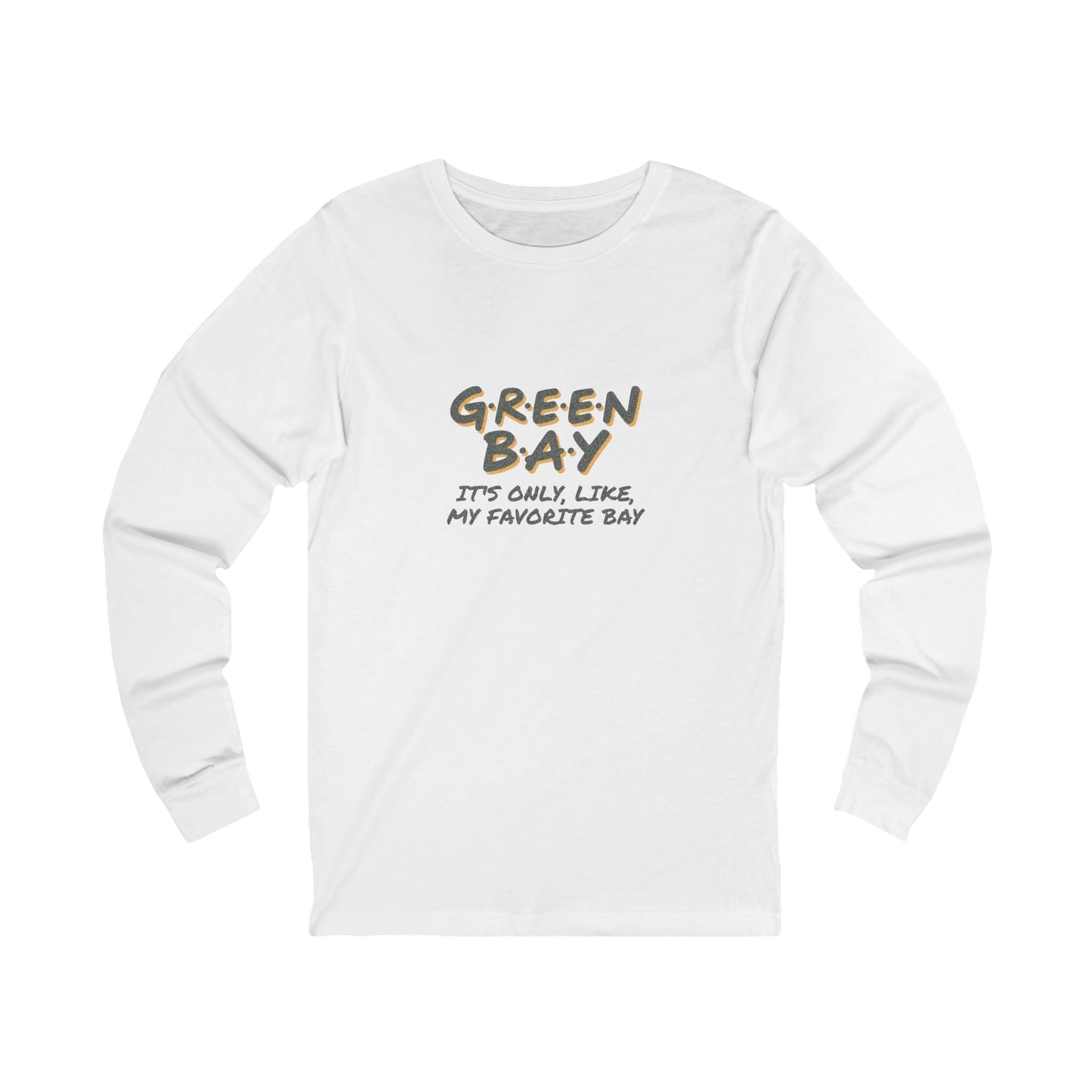 Green Bay (My Favorite Bay) — Phoebe Buffay Football Long Sleeve (Light)