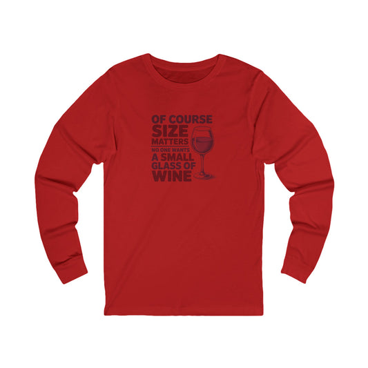 Big Glass Energy — Wine Lover Retro Long Sleeve (Light)