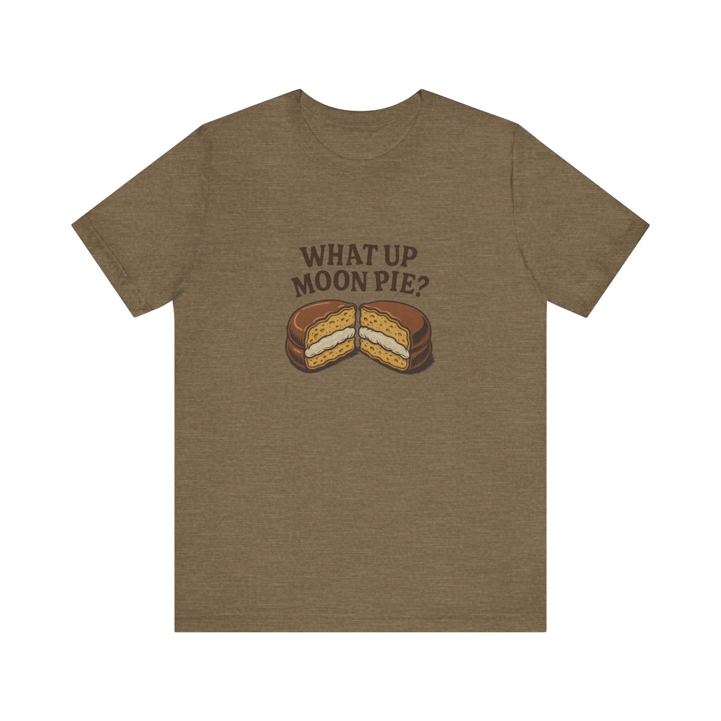 What Up, Moon Pie? — Big Bang Theory Retro Tee (Light)