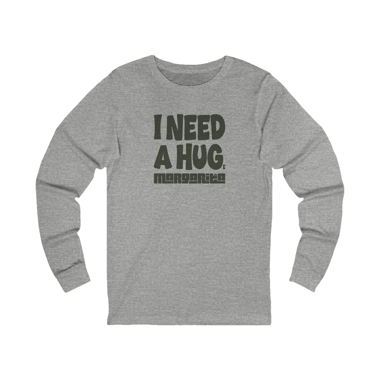 I Need a Huge Margarita – Bar Humor Retro Long Sleeve (Light)