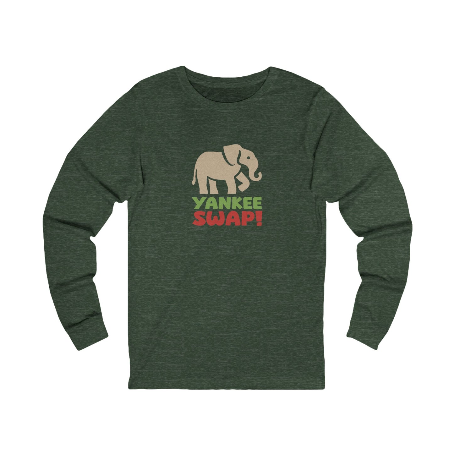 Yankee Swap! Christmas Party — Michael Scott Retro Long Sleeve (Dark)