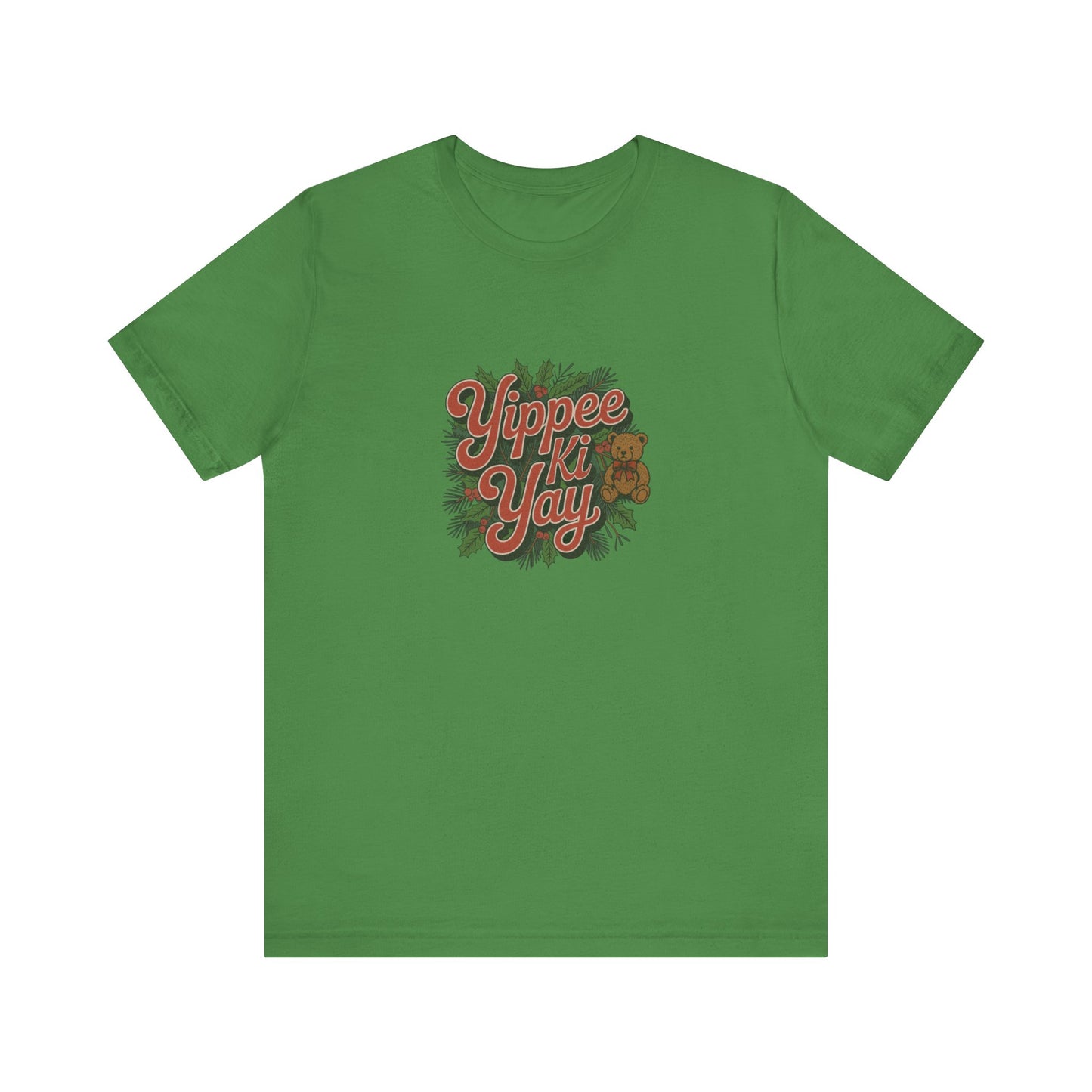 Yippee Ki Yay — Die Hard Retro Christmas Tee (Light)