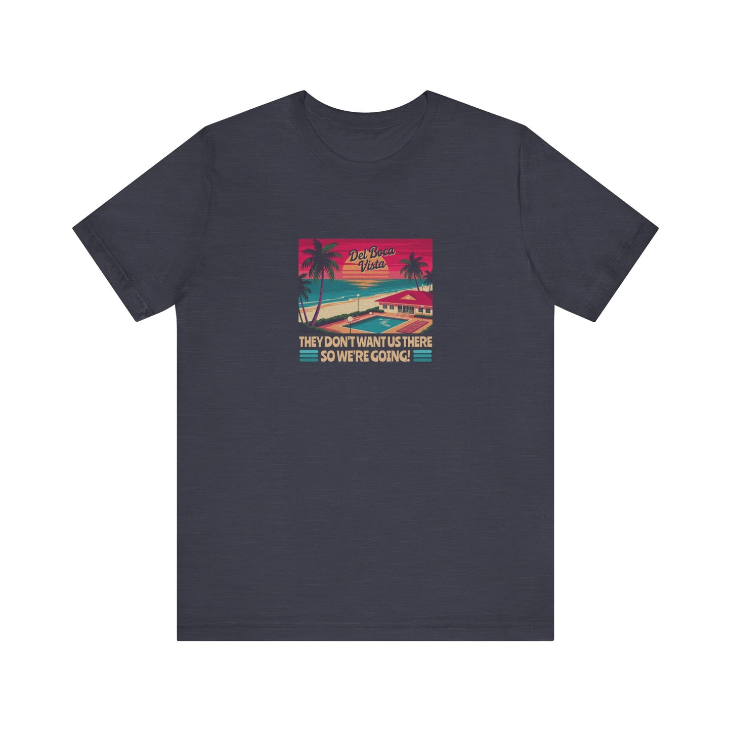 Del Boca Vista (We’re Going!) — Seinfeld Retro Tee (Dark)