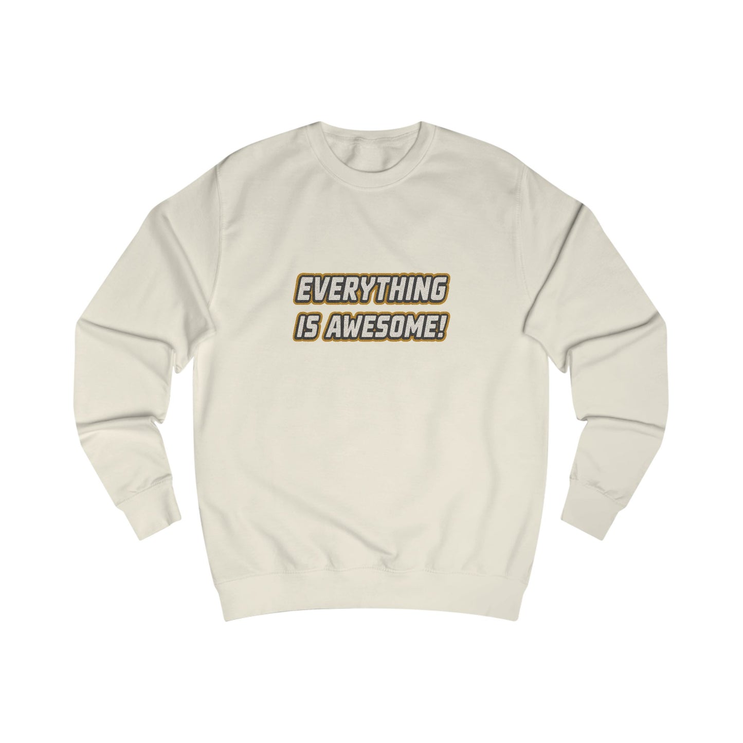 Everything is Awesome! — The LEGO Movie-Inspired Retro Sweatshirt (Light)