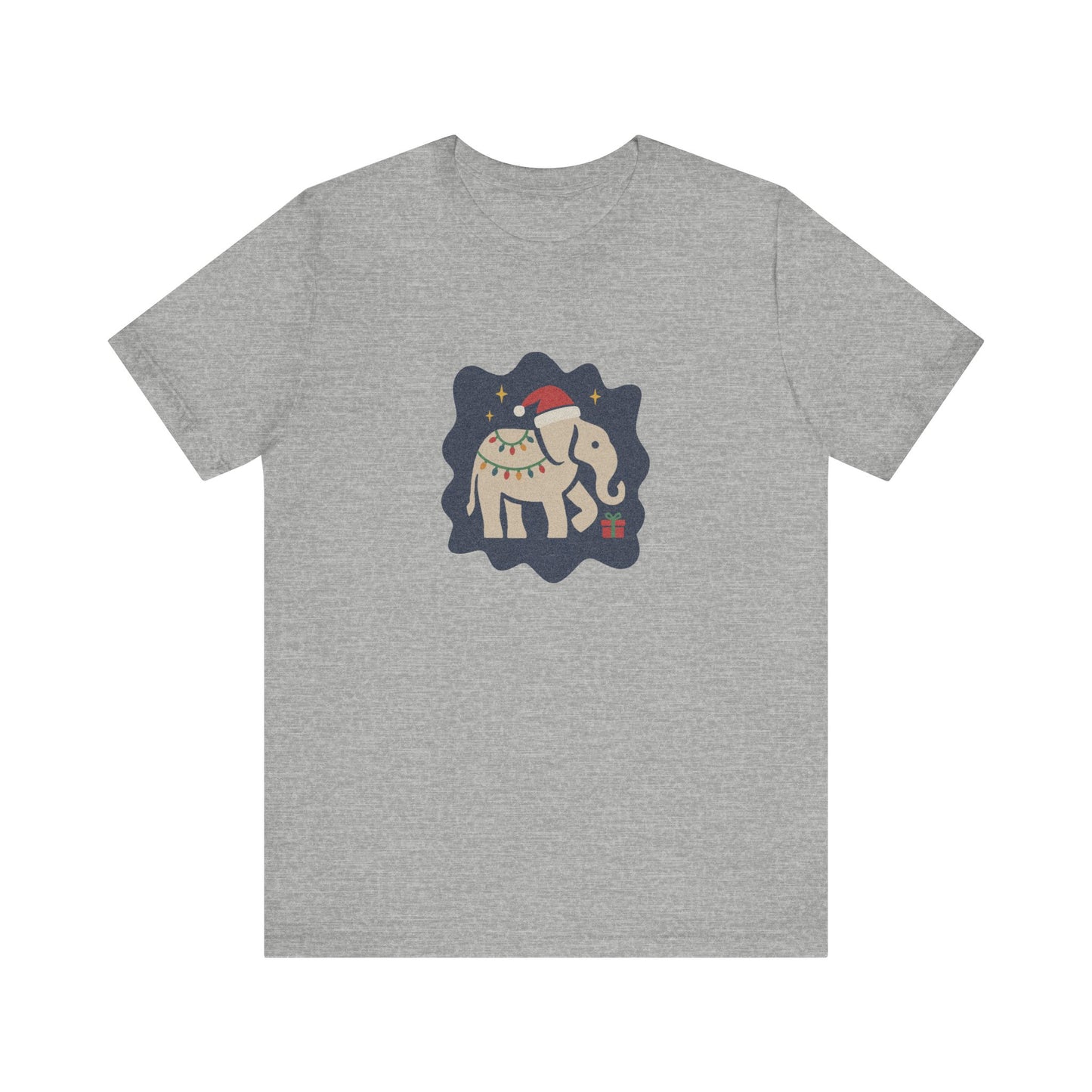 White Elephant Season — Retro Christmas Graphic Tee (Light)