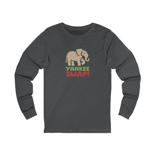 Yankee Swap! Christmas Party — Michael Scott Retro Long Sleeve (Dark)