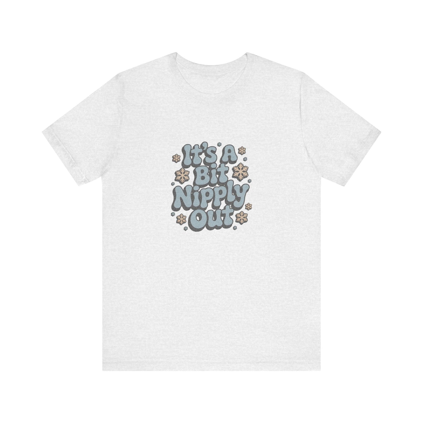 It's a Bit Nipply Out — Christmas Vacation Retro Tee (Light)