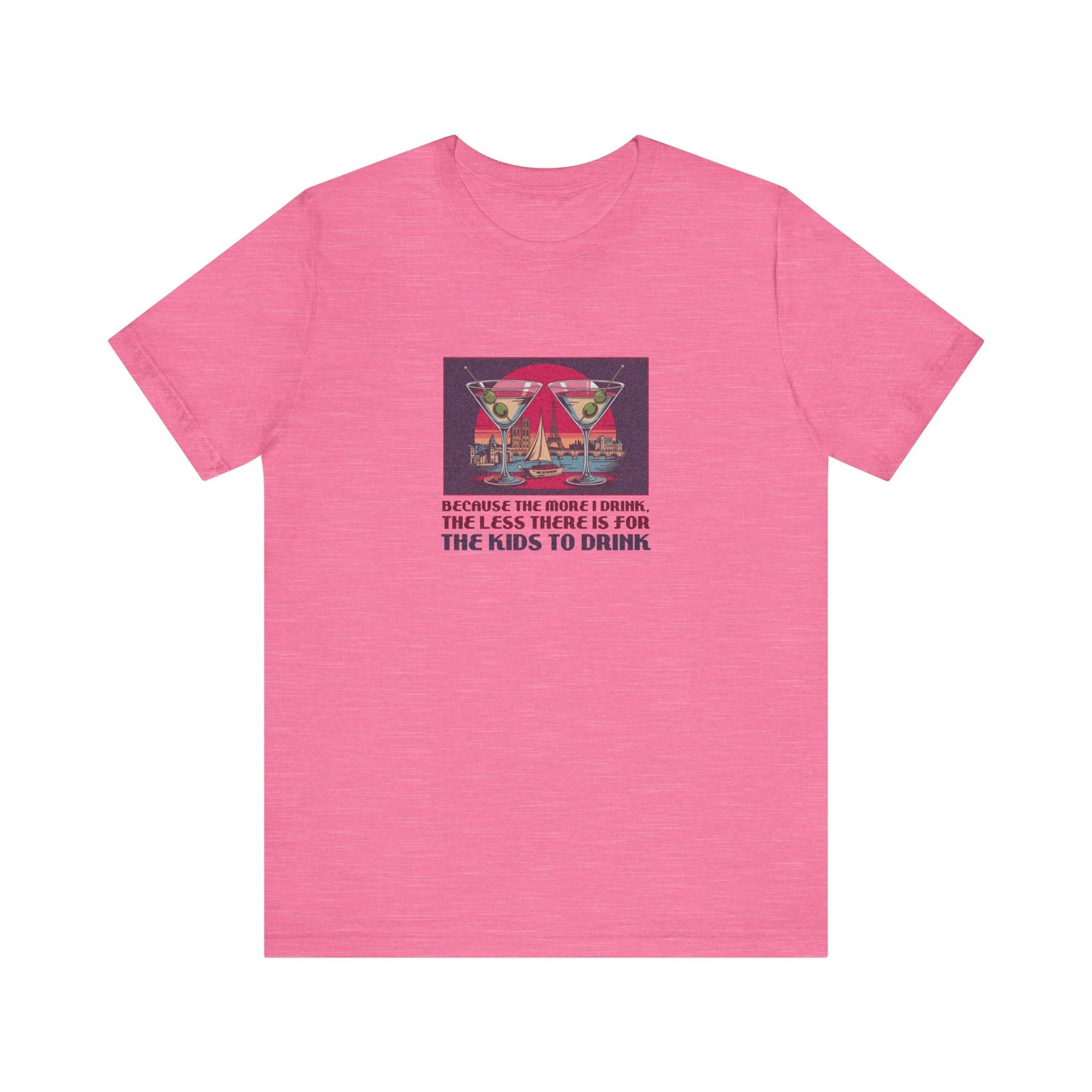 Open Bar (for the Kids) — Friends Retro Tee (Light)