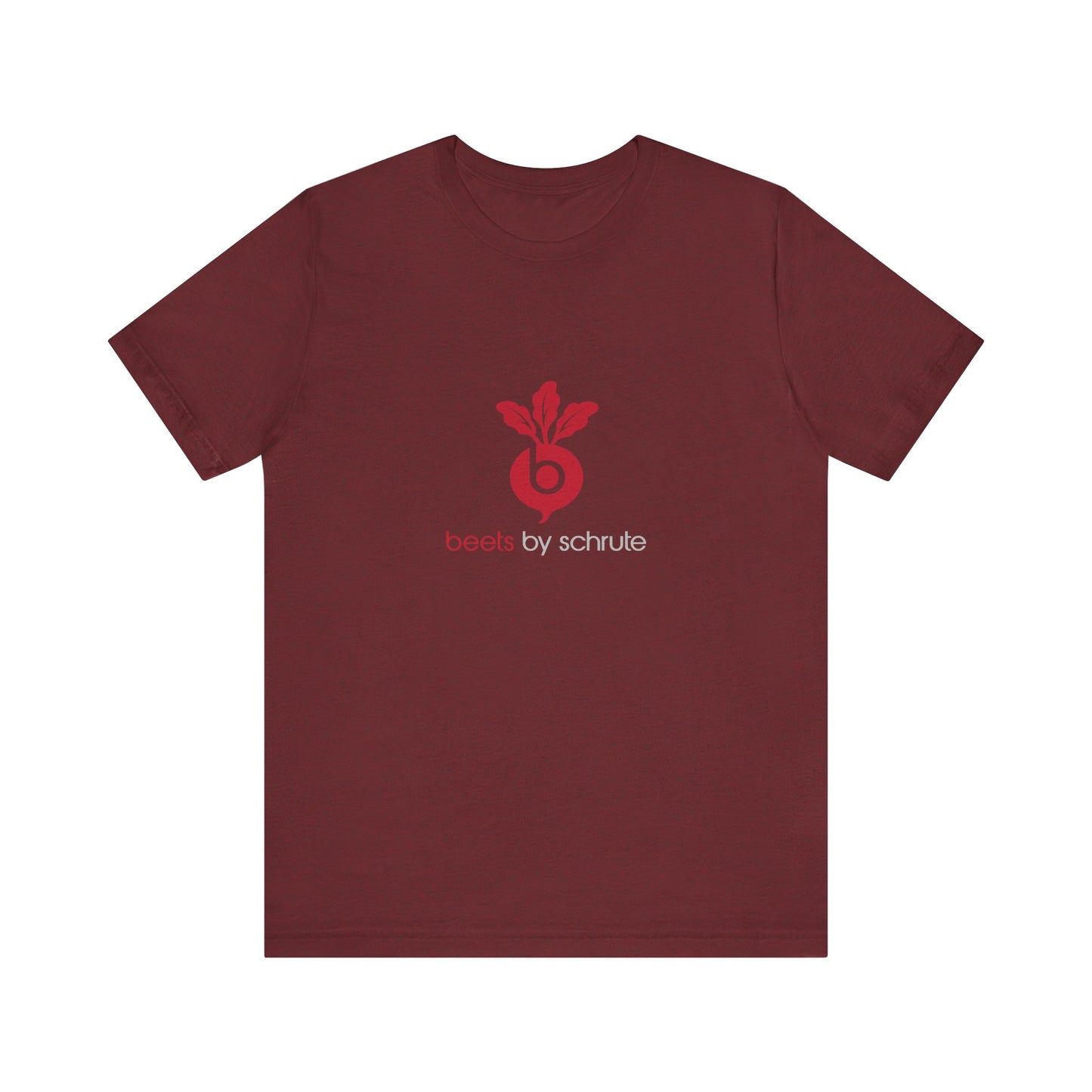 Beets by Schrute Parody Brand — The Office Retro Tee (Dark)