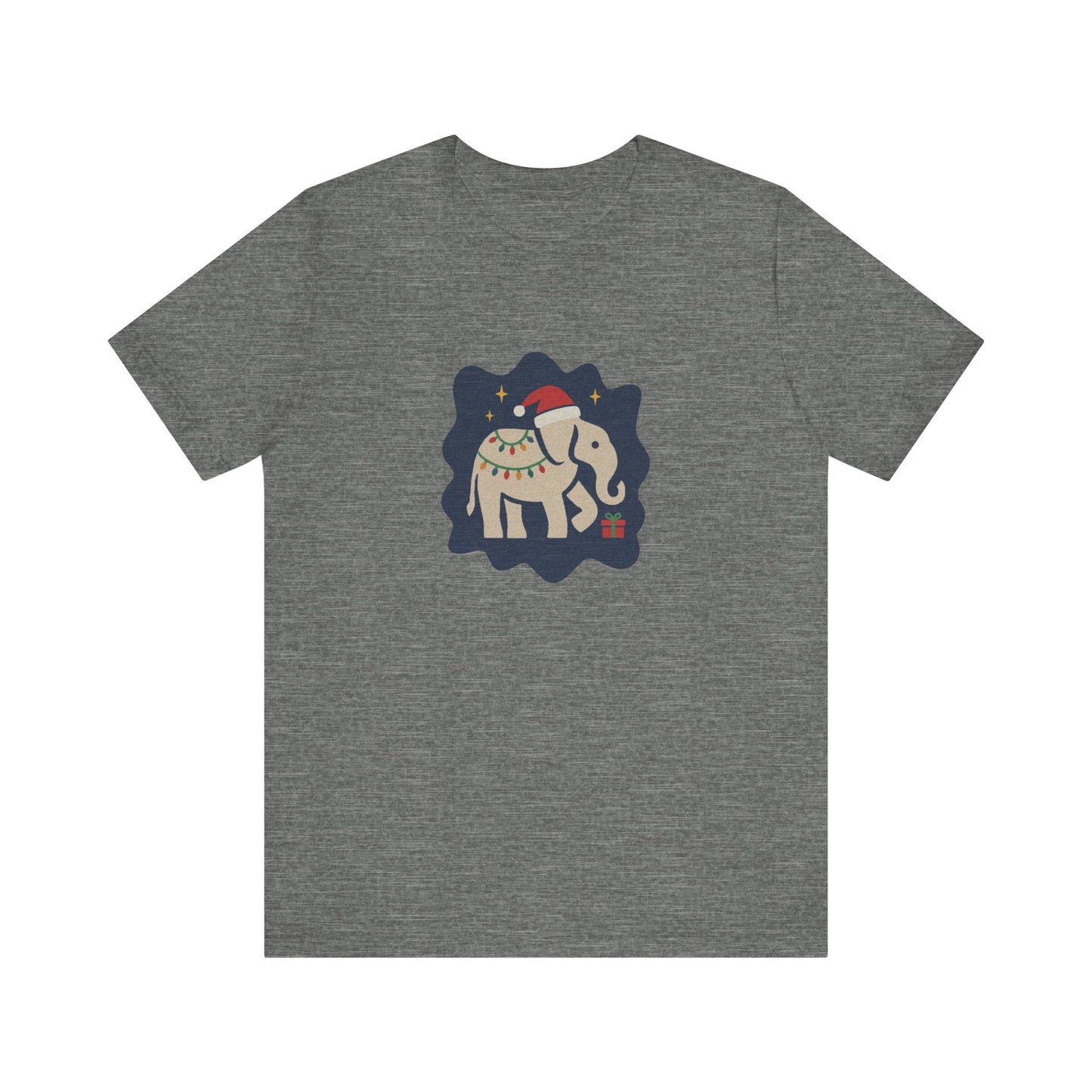 White Elephant Season — Retro Christmas Graphic Tee (Light)