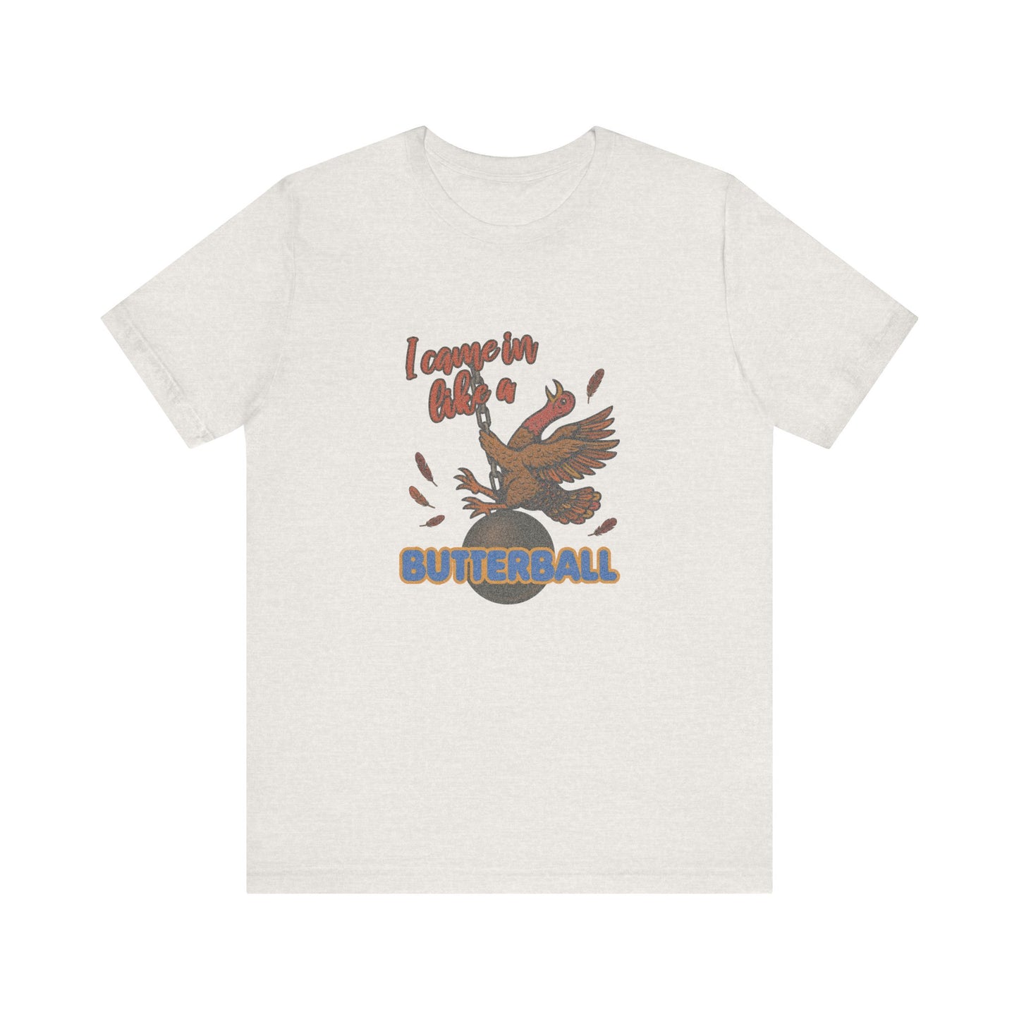 Like a Butterball — Miley Cyrus Thanksgiving Parody Retro Tee (Light)