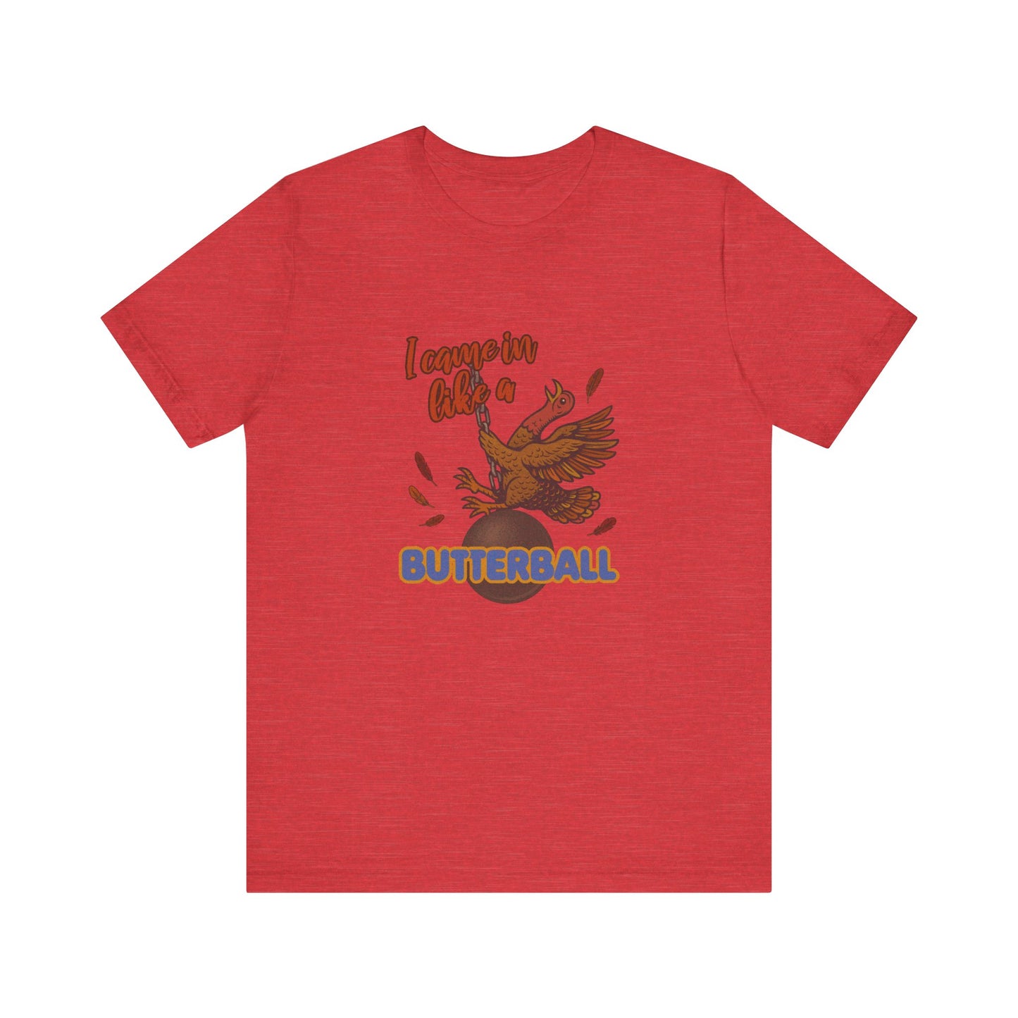 Like a Butterball — Miley Cyrus Thanksgiving Parody Retro Tee (Light)