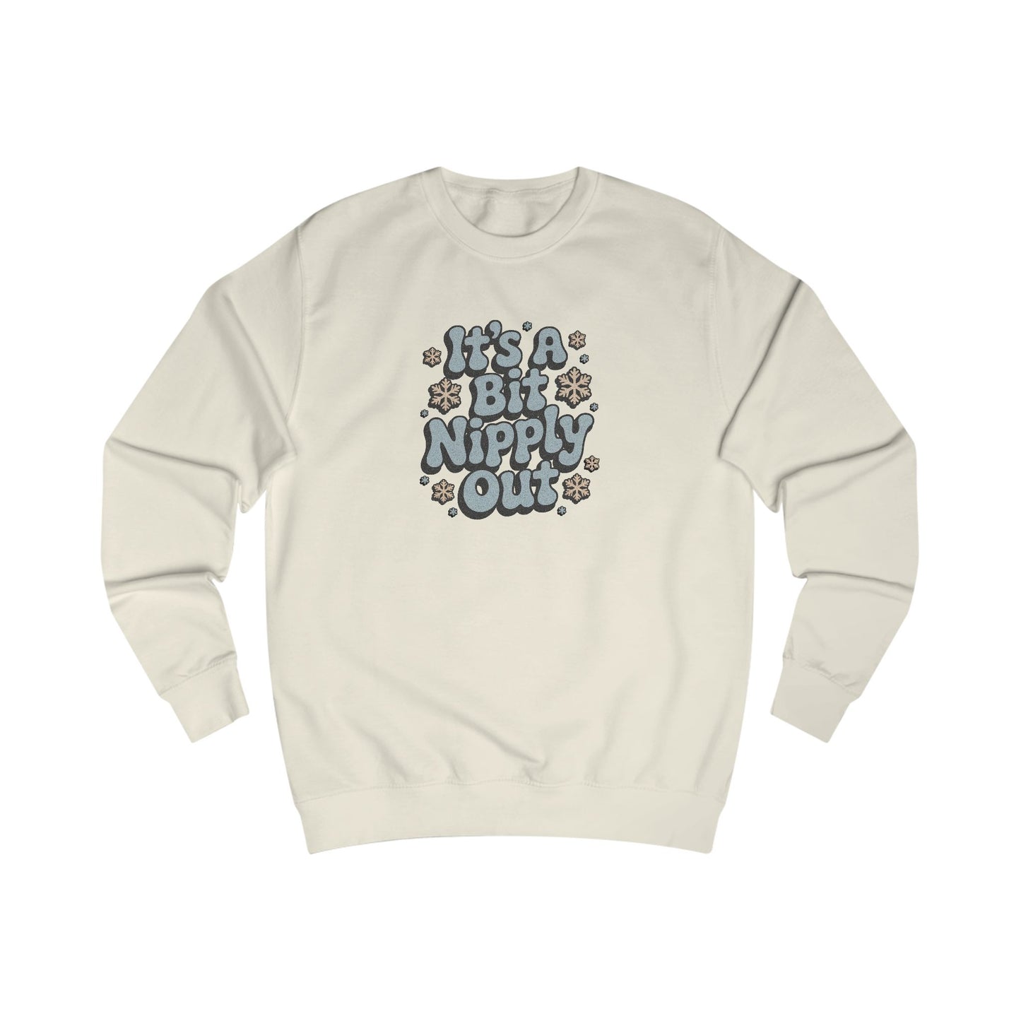 It's a Bit Nipply Out — Christmas Vacation Retro Sweatshirt (Light)