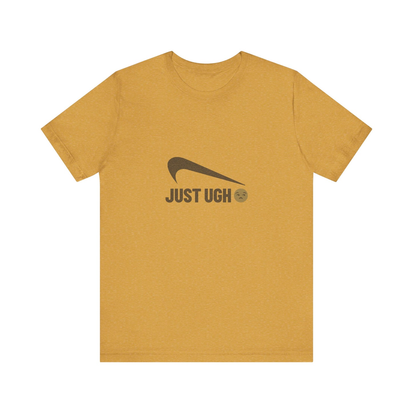 Just Ugh π Athletic Parody β Retro Workout Tee (Light)