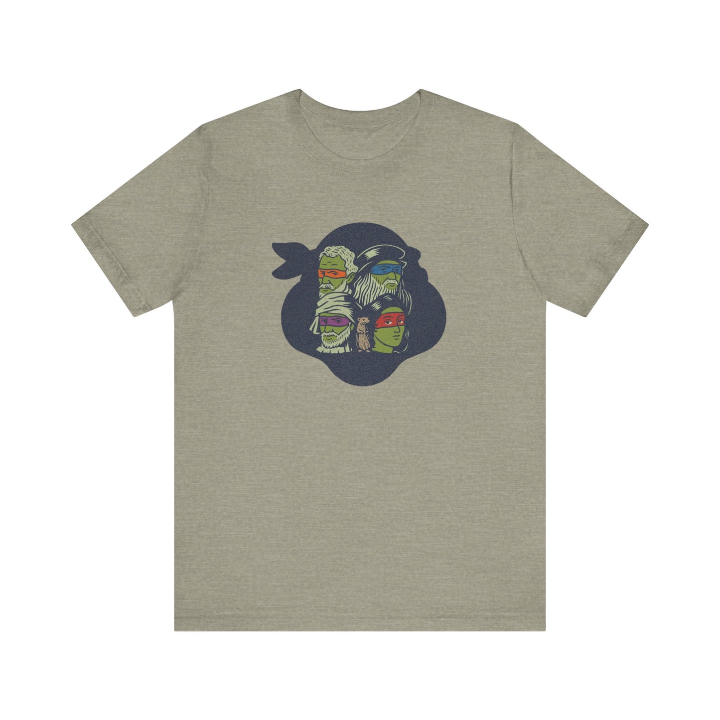 Renaissance Ninja Turtles — TMNT Retro Tee (Light)