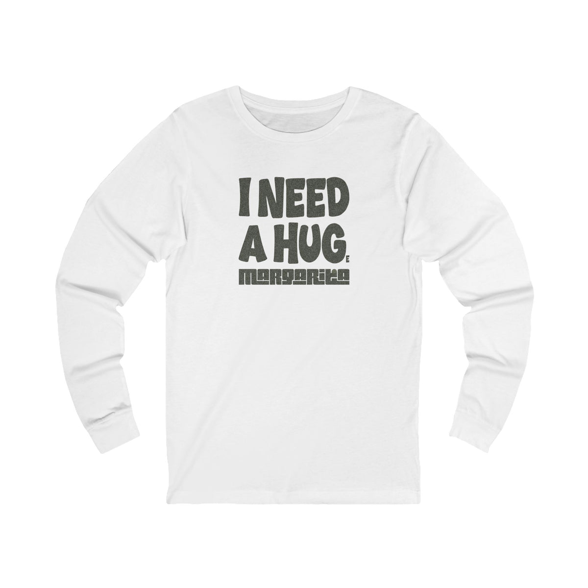 I Need a Huge Margarita – Bar Humor Retro Long Sleeve (Light)
