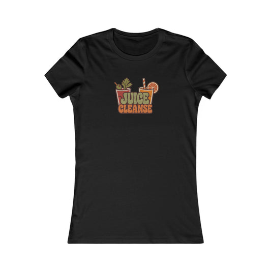 Juice Cleanse Liquid Diet — Boozy Brunch Retro Women's Tee (Dark)