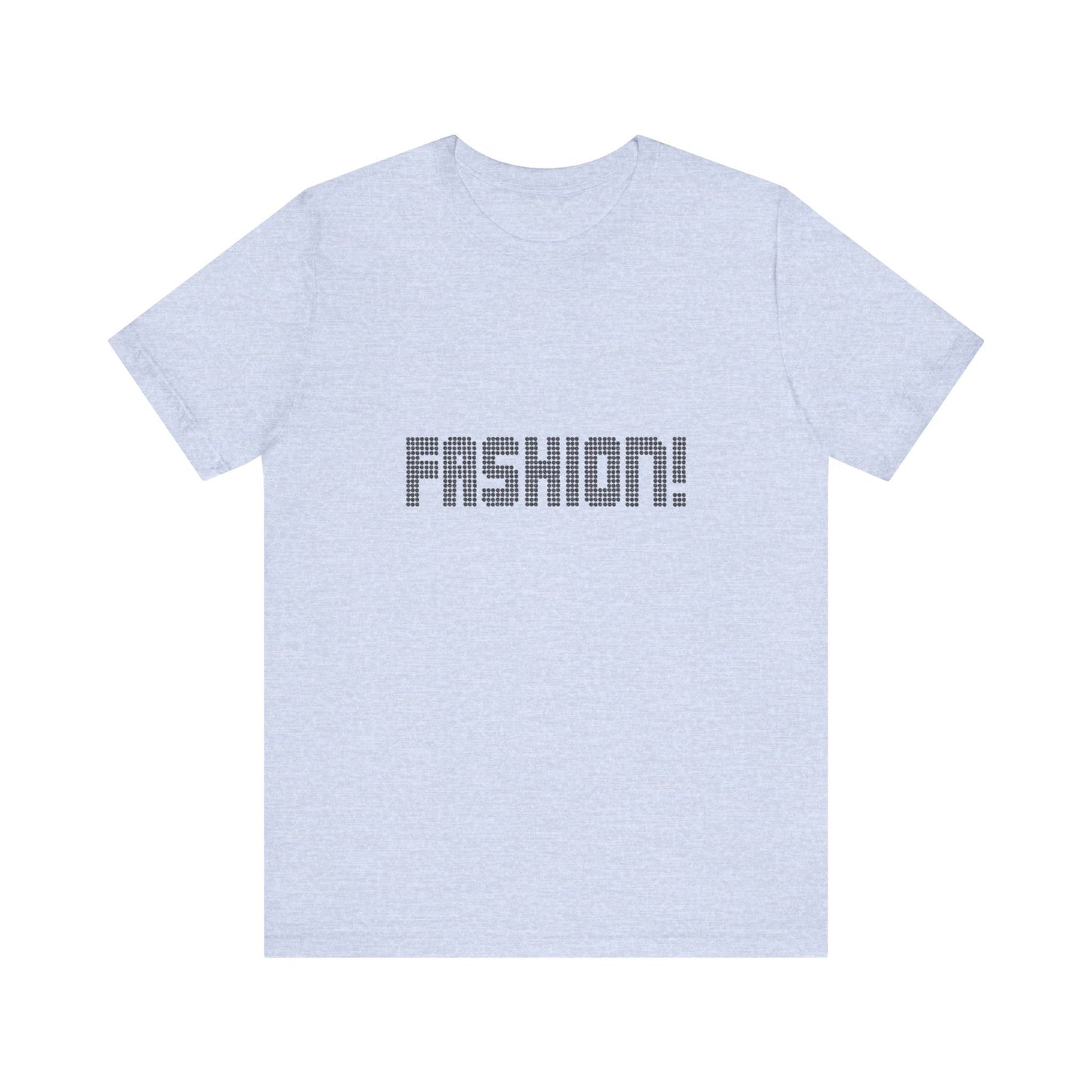 FASHION! — Psych Faux Rhinestones Retro Tee (Light)