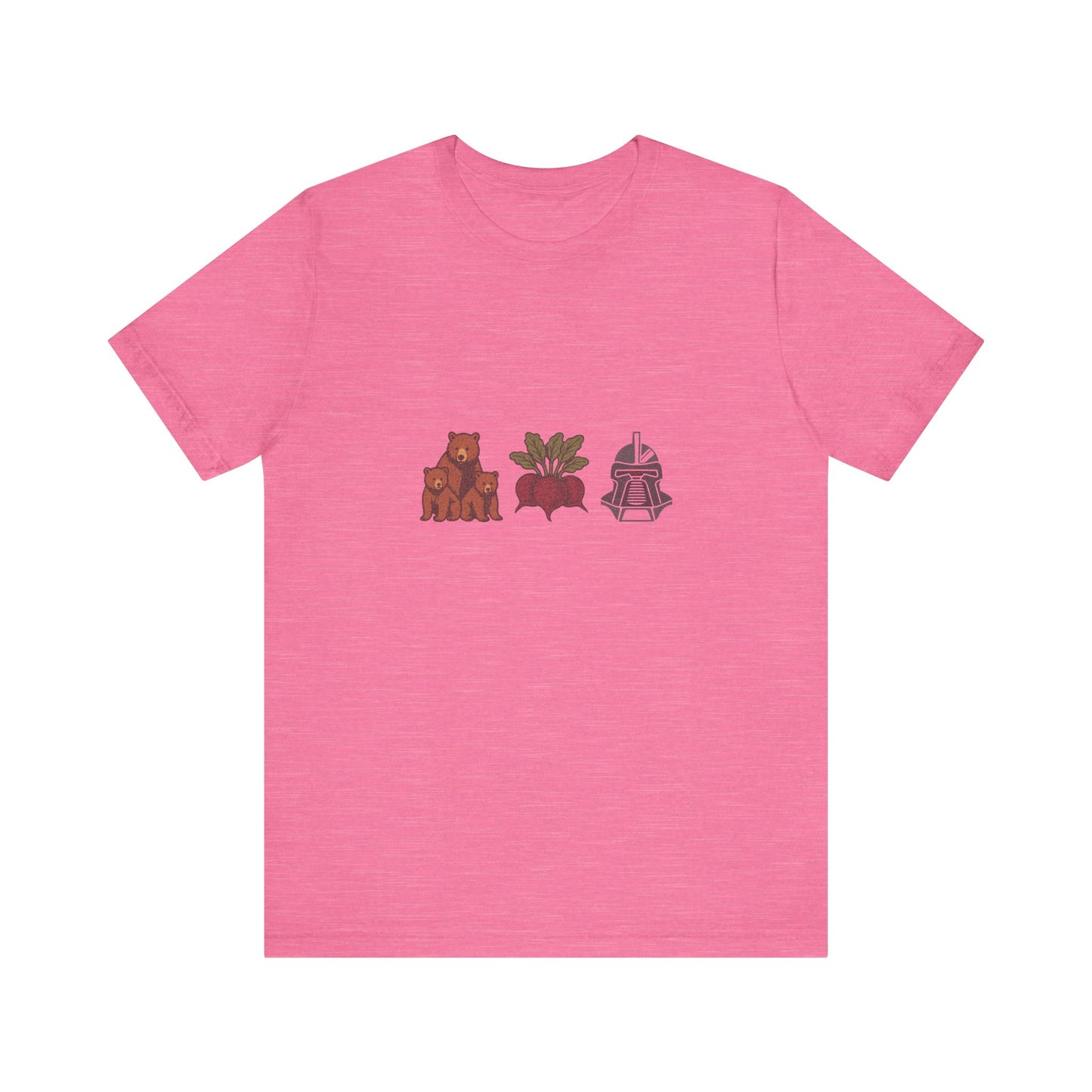 Bears, Beets, Battlestar (Icons) — Retro Tee (Light)