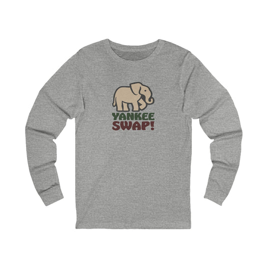 Yankee Swap! Christmas Party — Michael Scott Retro Long Sleeve (Light)
