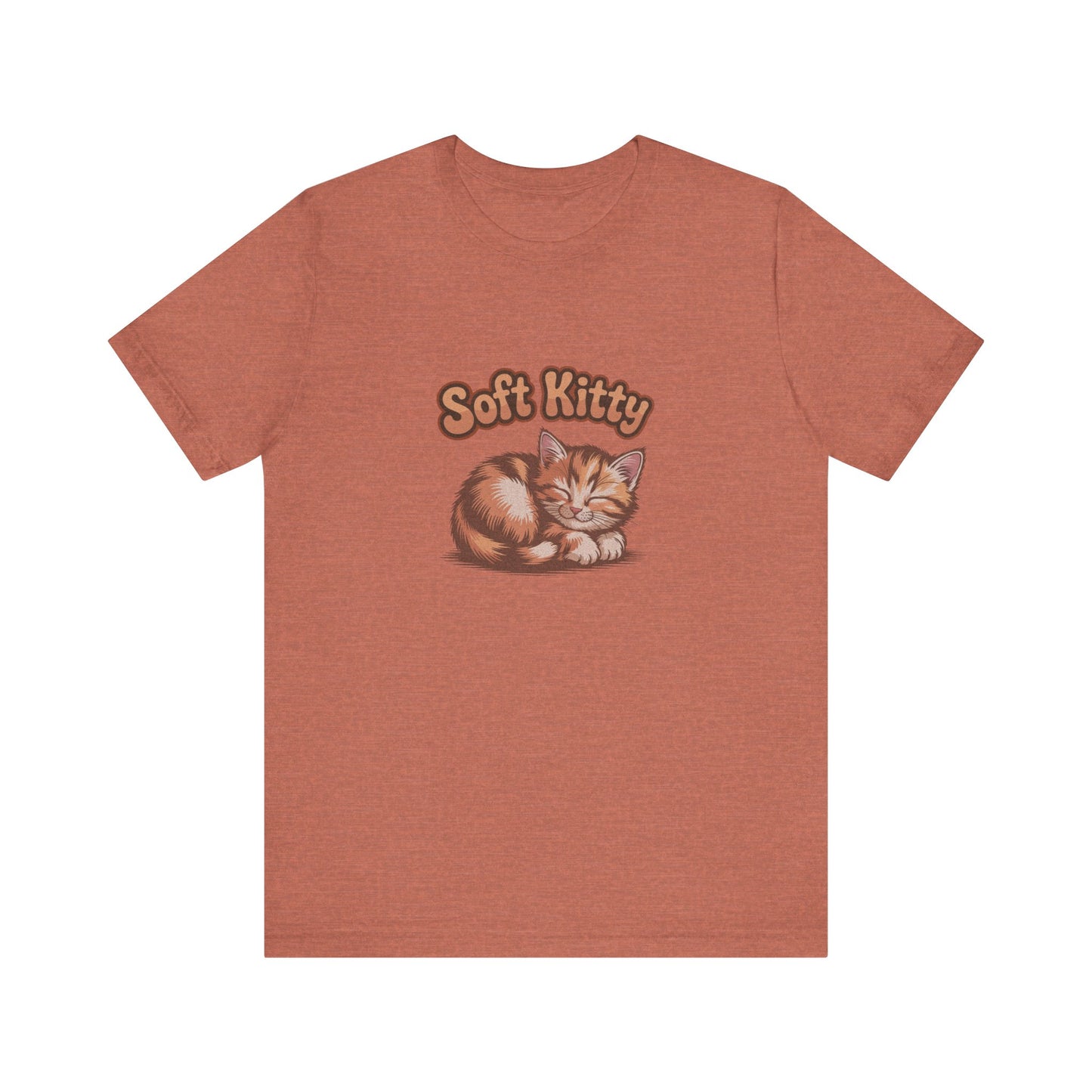 Soft Kitty Sick-Day Lullaby — Big Bang Theory Retro Tee (Light)