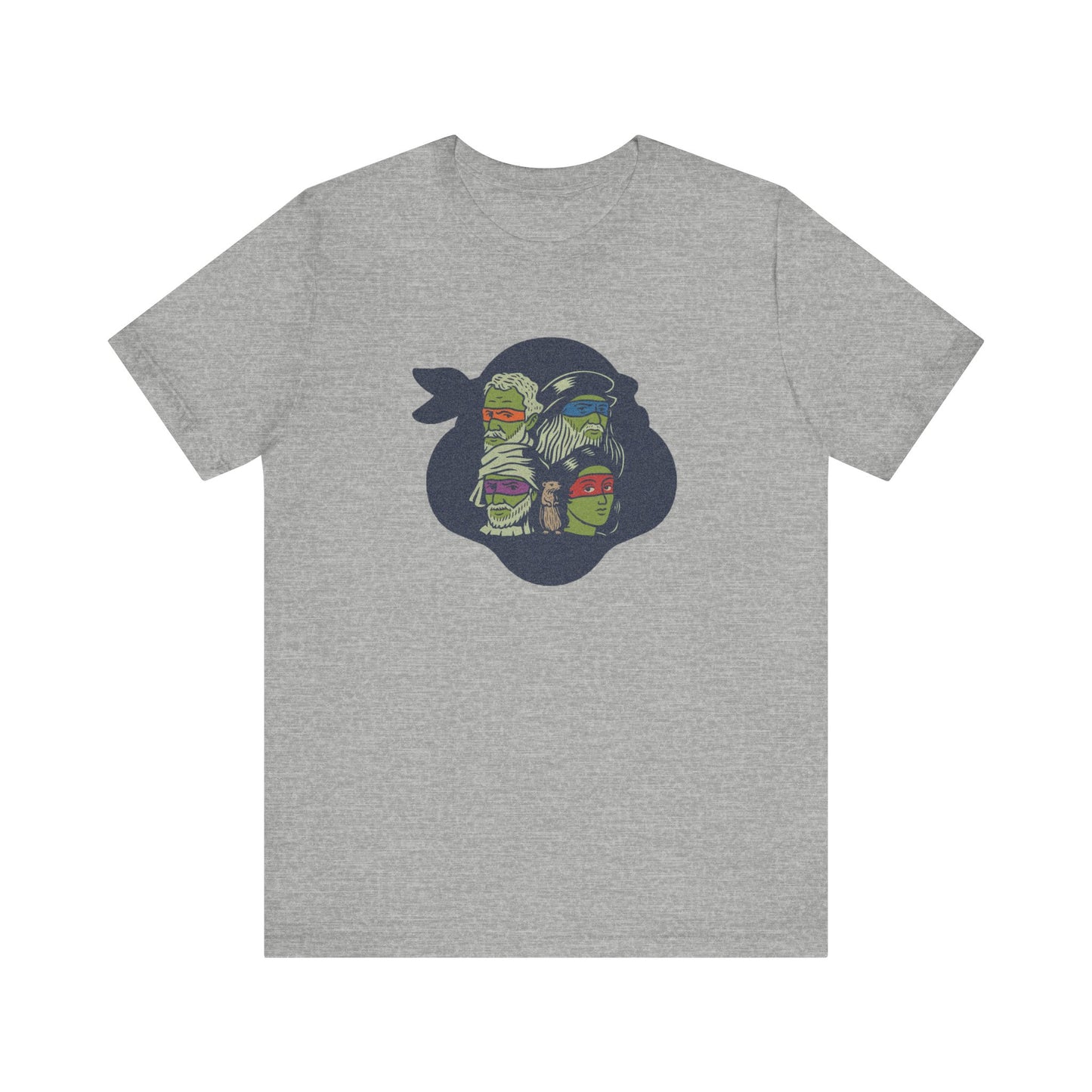 Renaissance Ninja Turtles — TMNT Retro Tee (Light)