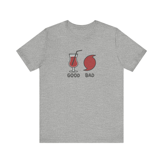Good Hurricane, Bad Hurricane – Tropical Retro Tee (Light)