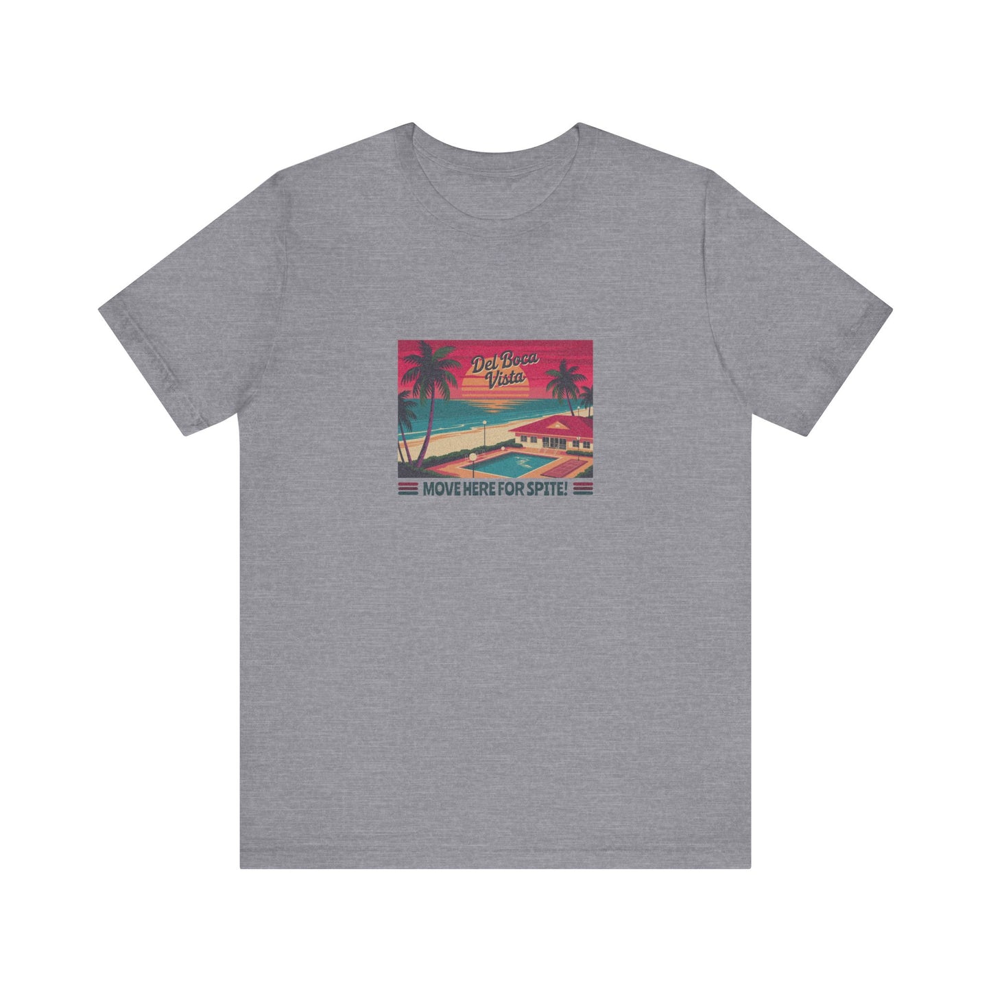 Del Boca Vista (Move Here For Spite!) — Seinfeld Retro Tee (Light)