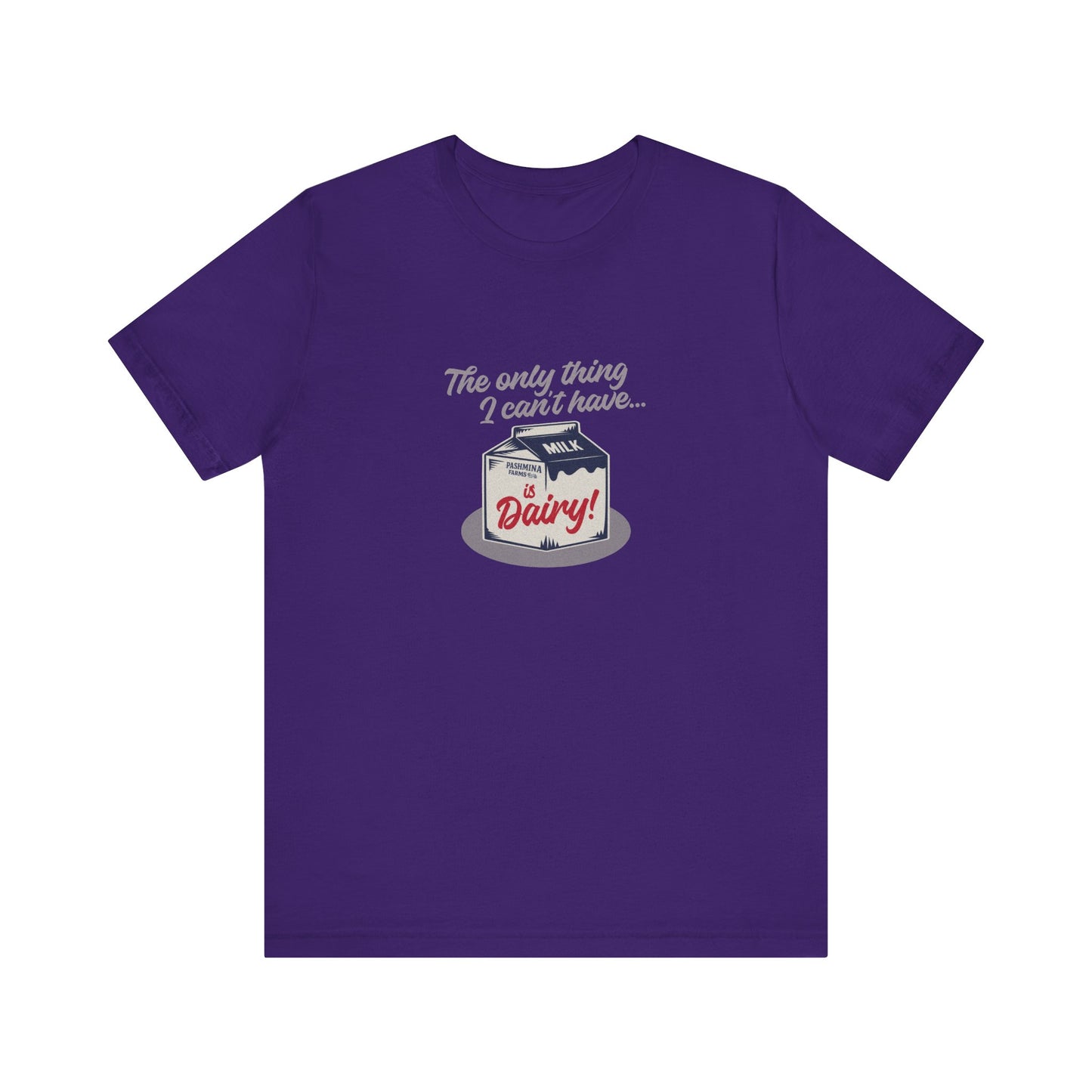 Can’t Have Dairy — Friends Jill Green Retro Tee (Dark)