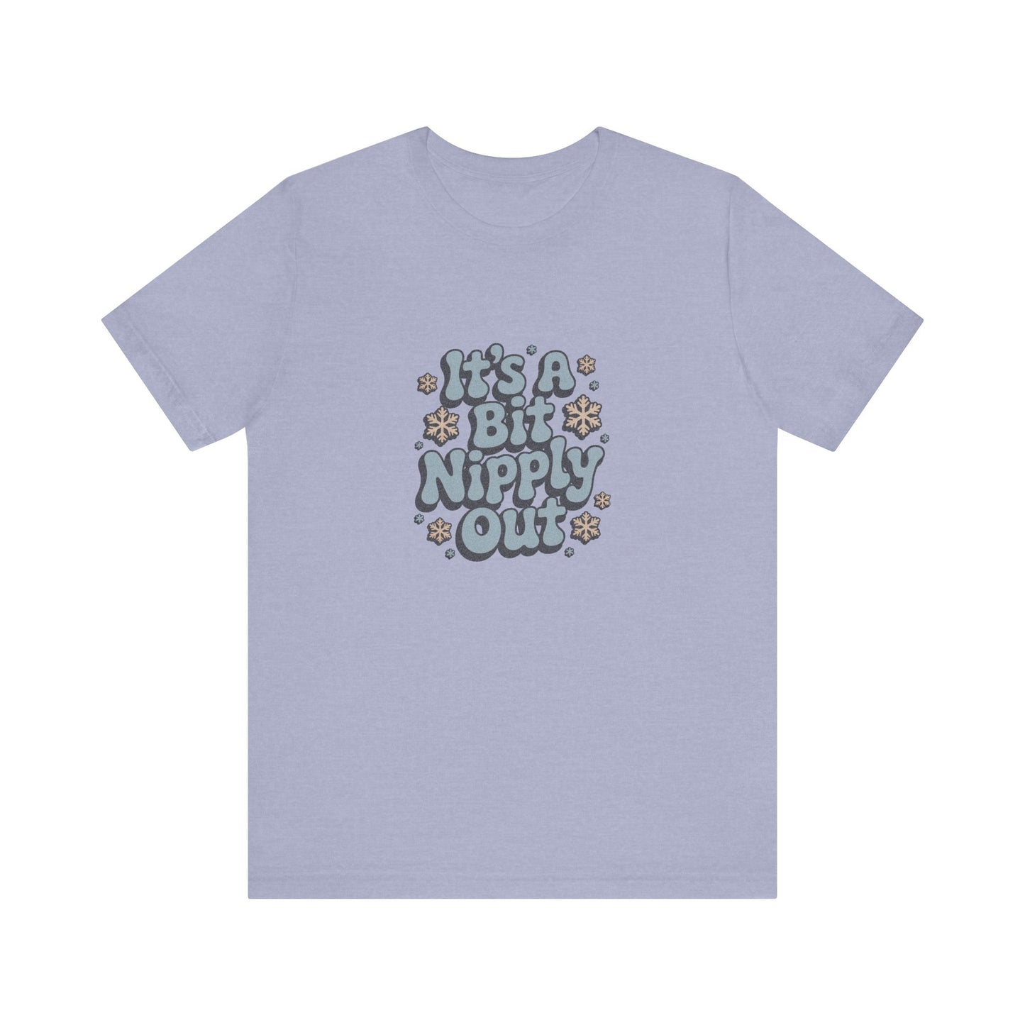 It's a Bit Nipply Out — Christmas Vacation Retro Tee (Light)