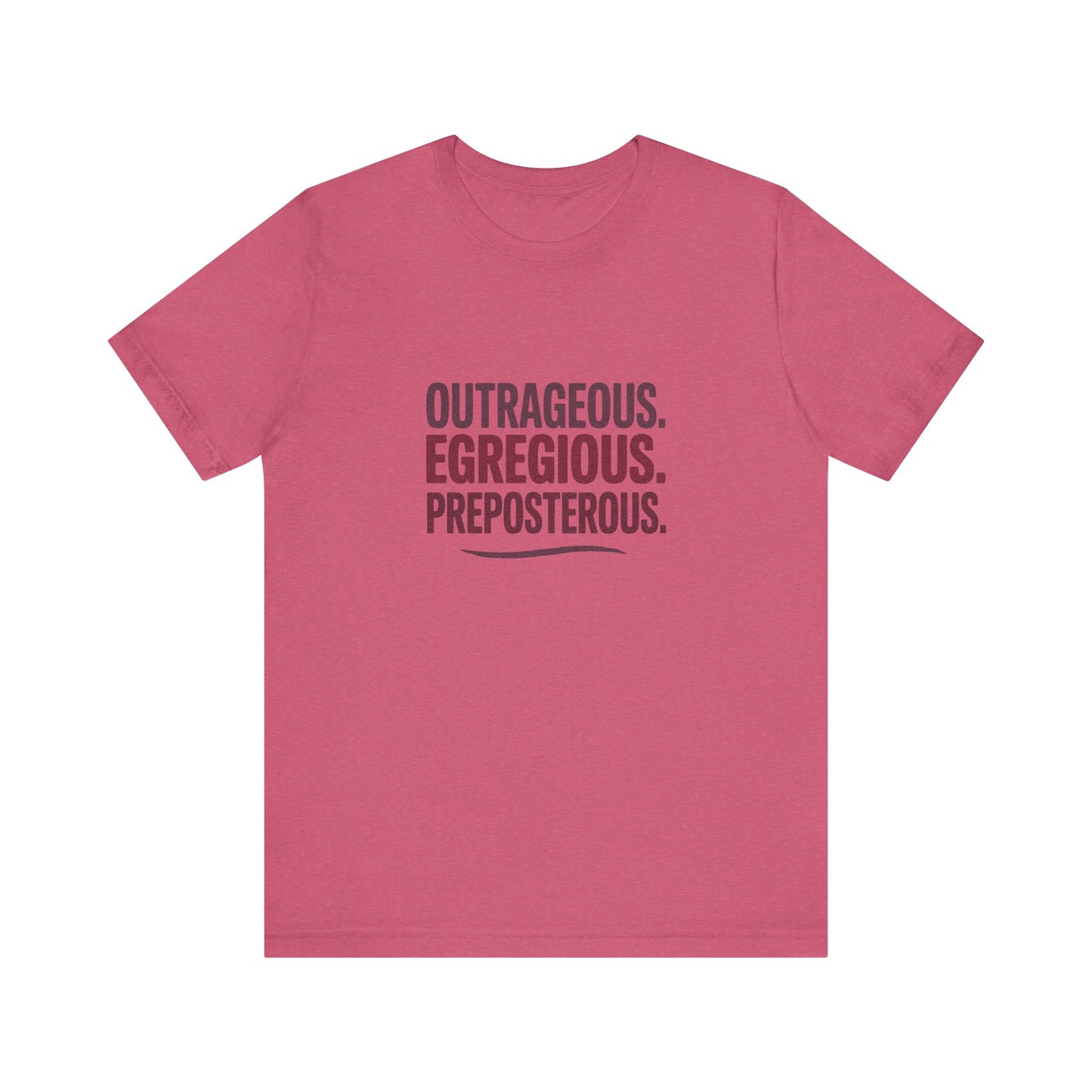 Outrageous Egregious Preposterous — Seinfeld Retro Tee (Light)