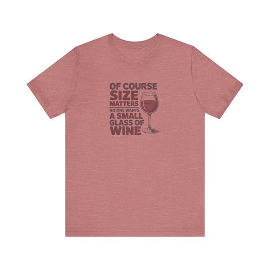 Big Glass Energy — Wine Lover Retro Tee (Light)