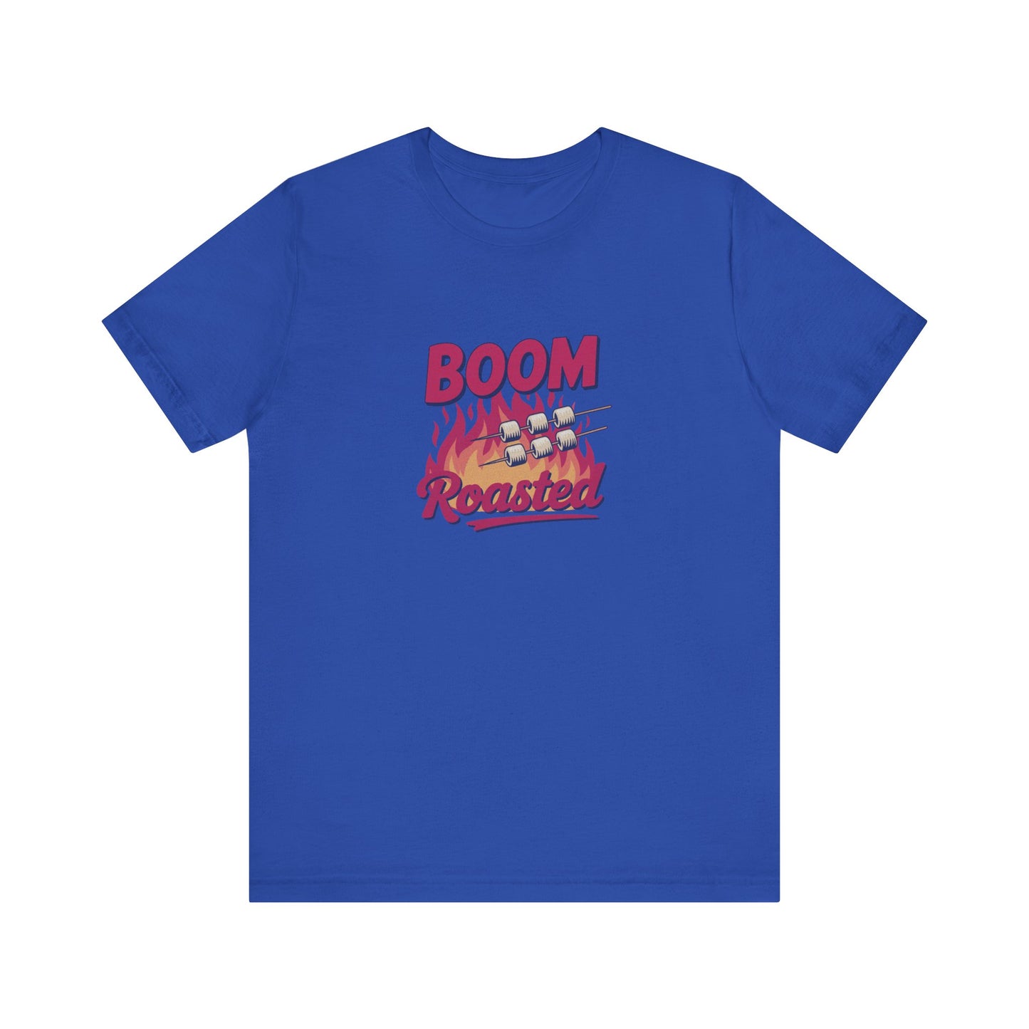 Boom, Roasted — Michael Scott Retro Tee (Dark)