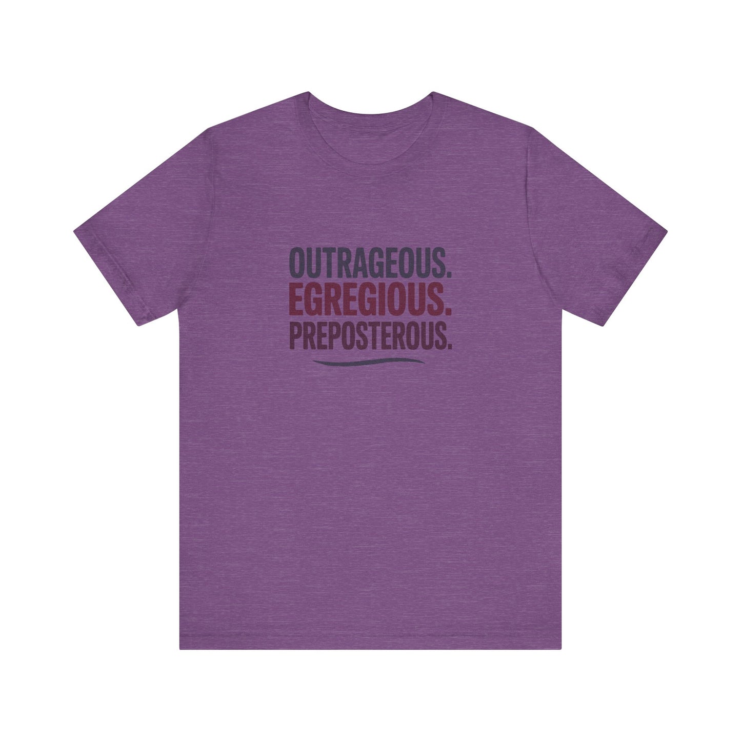 Outrageous Egregious Preposterous — Seinfeld Retro Tee (Light)