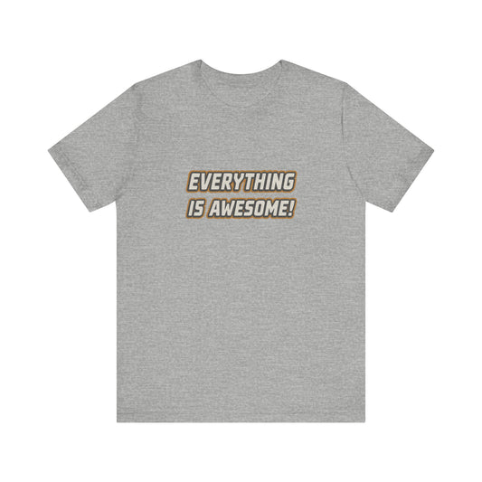 Everything is Awesome! — The LEGO Movie-Inspired Retro Tee (Light)