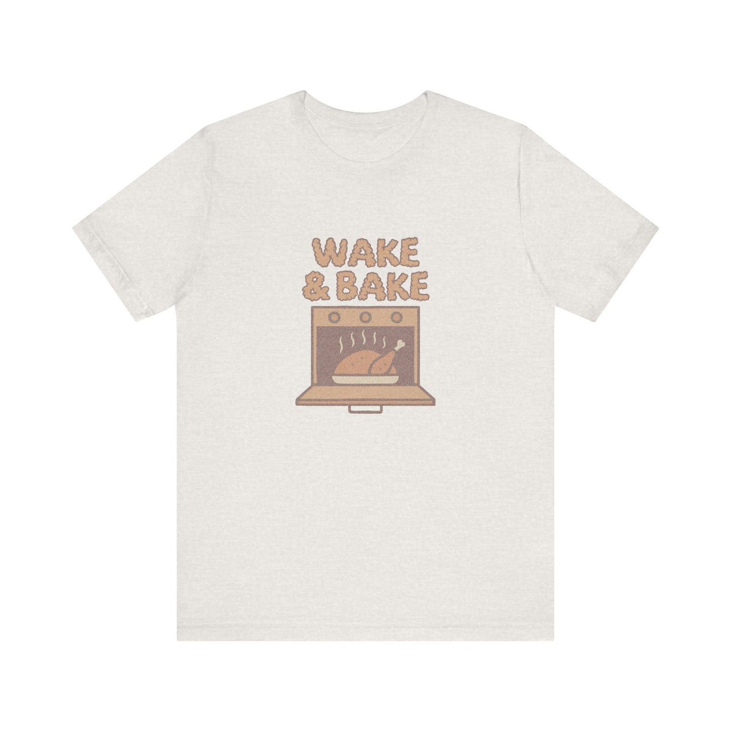 Wake & Bake — Retro Thanksgiving Turkey Tee (Light)