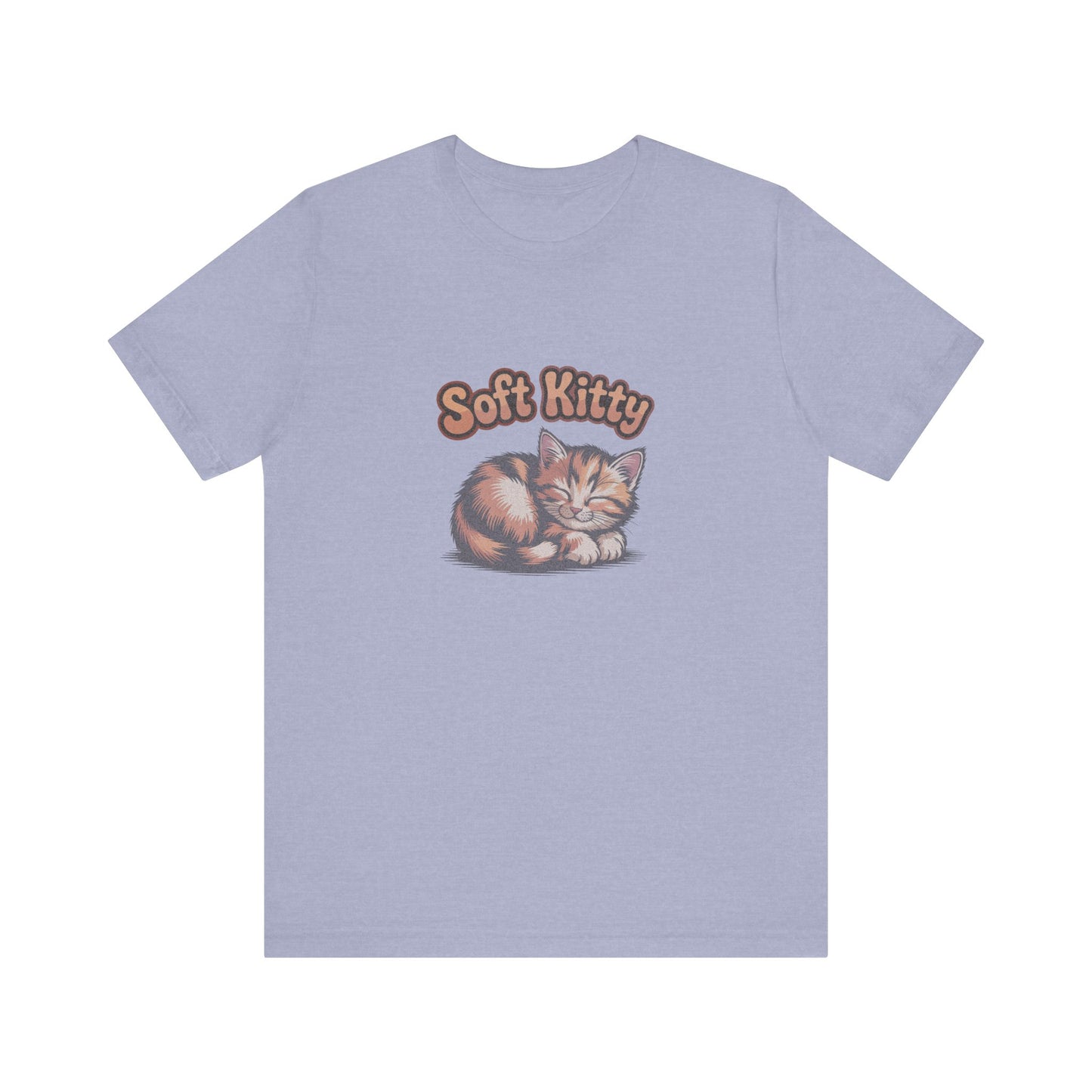 Soft Kitty Sick-Day Lullaby — Big Bang Theory Retro Tee (Light)
