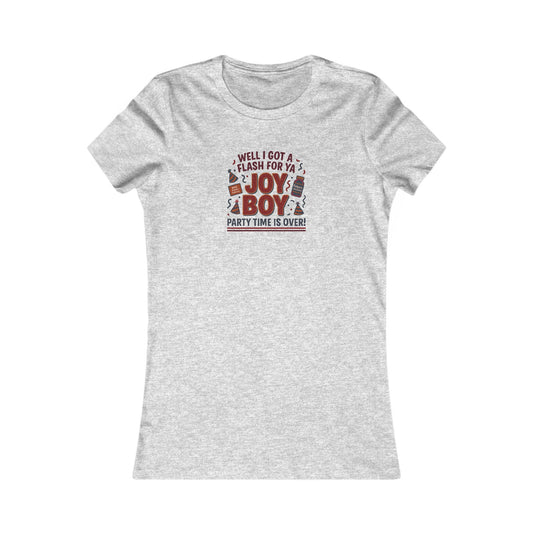 Joy Boy — Seinfeld Library Investigator Retro Women's Tee (Light)