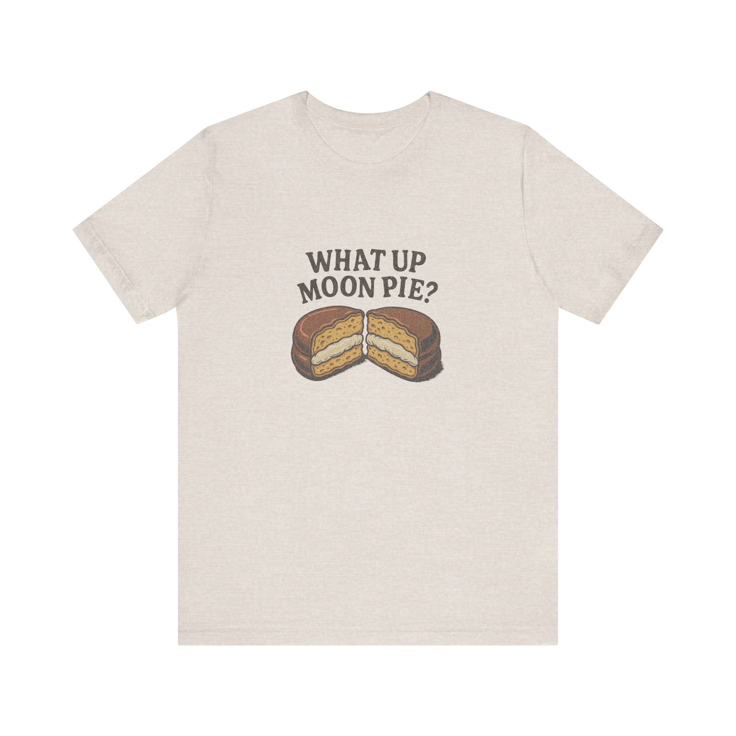 What Up, Moon Pie? — Big Bang Theory Retro Tee (Light)