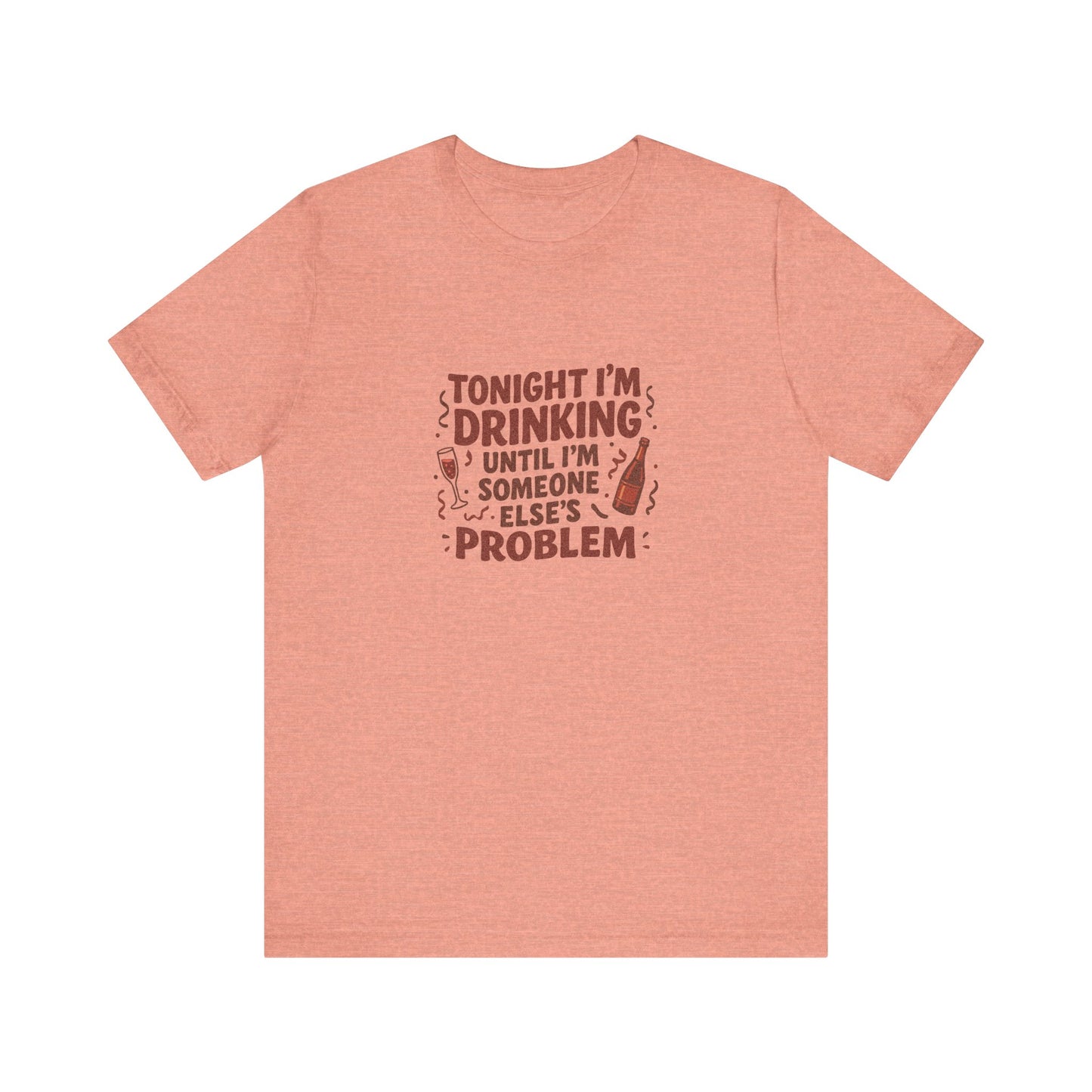 The Problem is Coming From Inside the Bar — Retro Tee (Light)
