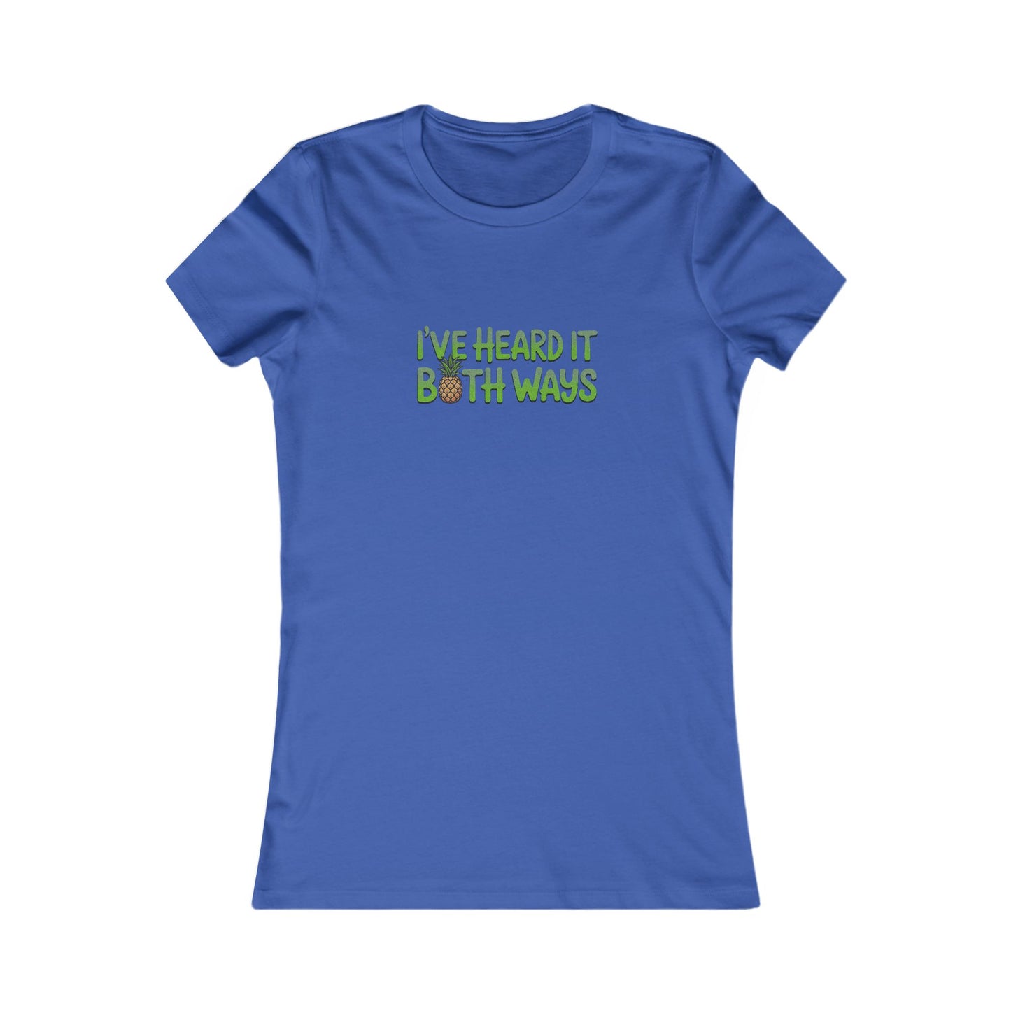 I’ve Heard It Both Ways — Psych Retro Women's Tee (Dark)