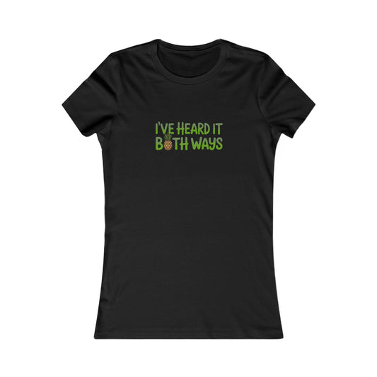 I’ve Heard It Both Ways — Psych Retro Women's Tee (Dark)