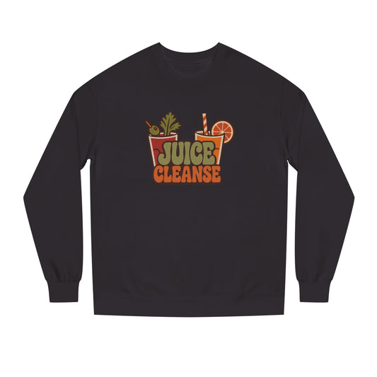 Juice Cleanse Liquid Diet — Boozy Brunch Retro Sweatshirt (Dark)