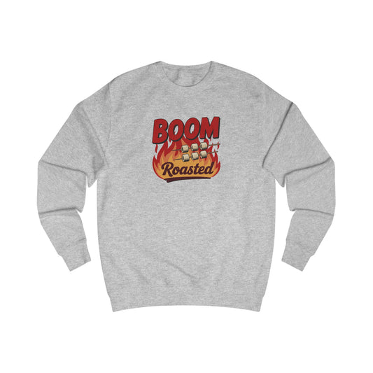 Boom, Roasted — Michael Scott Retro Sweatshirt (Light)